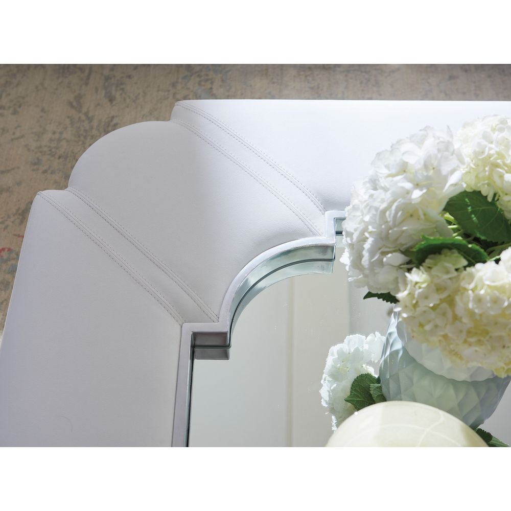 Coffee Tables Clarendon Upholstered Cocktail Table - Alabaster