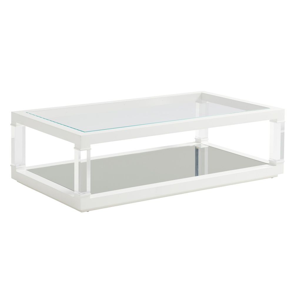 Coffee Tables Riverdale Cocktail Table - Alabaster
