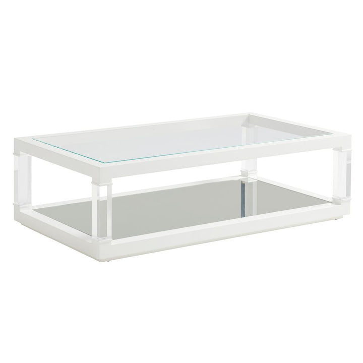 Coffee Tables Riverdale Cocktail Table - Alabaster