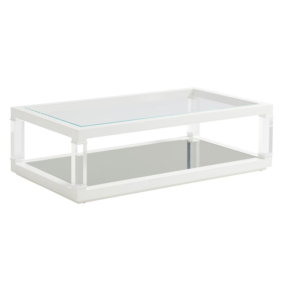 Coffee Tables Riverdale Cocktail Table - Alabaster