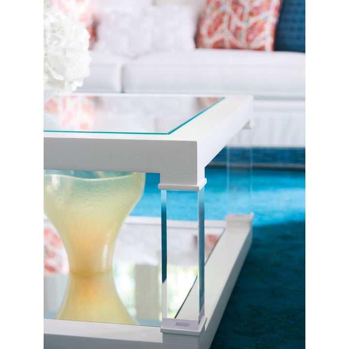 Coffee Tables Riverdale Cocktail Table - Alabaster