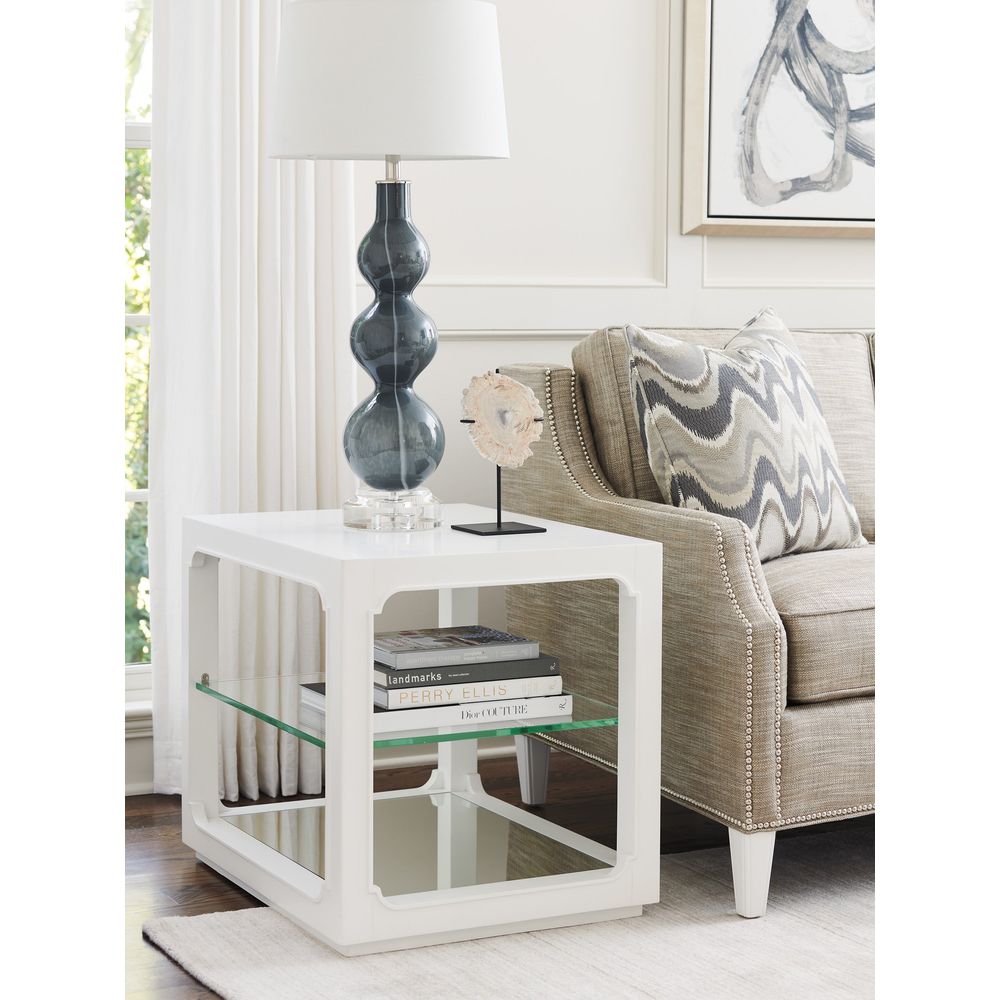 Side Tables Glenwood End Table - Alabaster