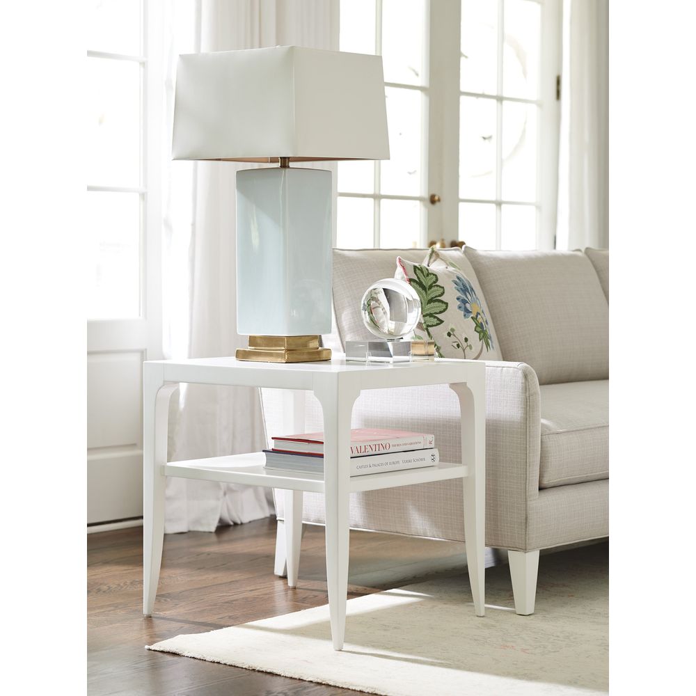 Side Tables Carrington End Table - Alabaster