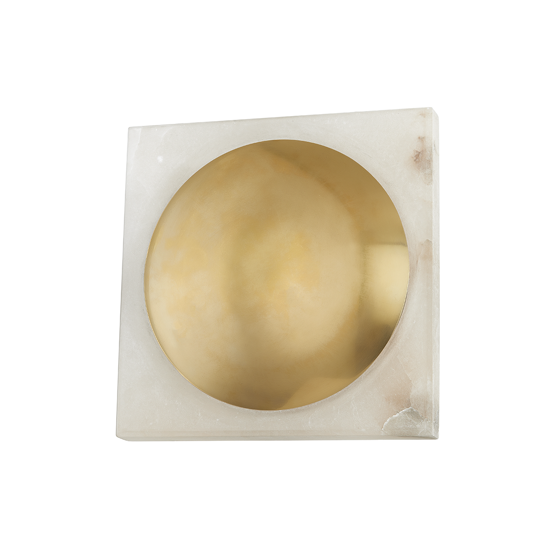 Hamel Flush Mount - Vintage Brass