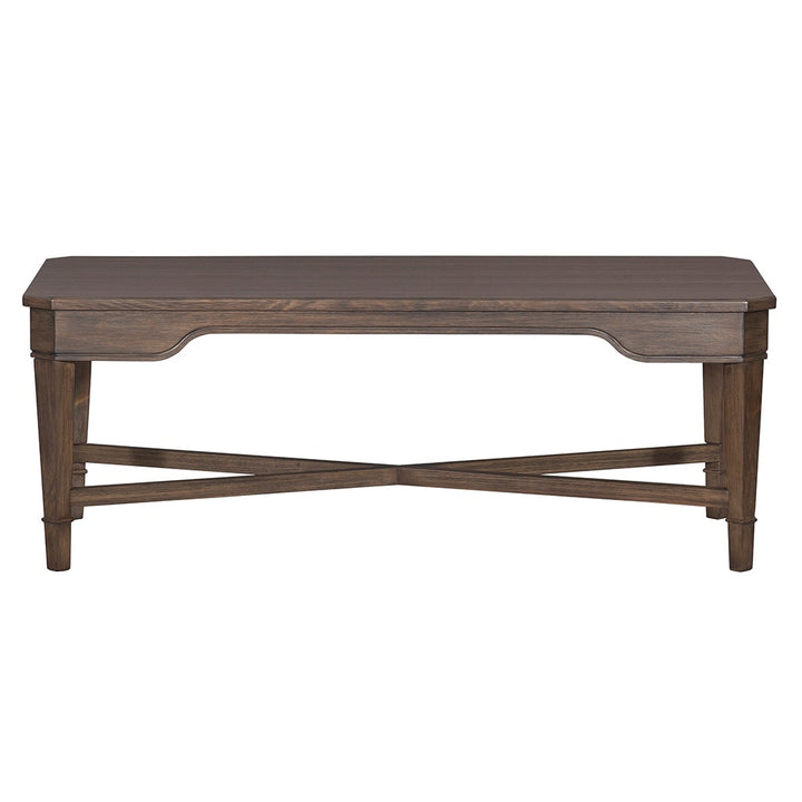 Avignon Rectangular Cocktail Table - Louve - Beech Solids & Laminate