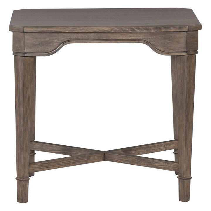 Avignon Square End Table - Louve - Beech Solids & Laminate