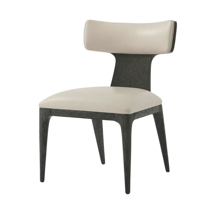 Repose Upholstered Dining Side Chair-Theodore Alexander-THEO-TA40025.2BHF-Dining Side ChairCharcoal Oak-2-France and Son