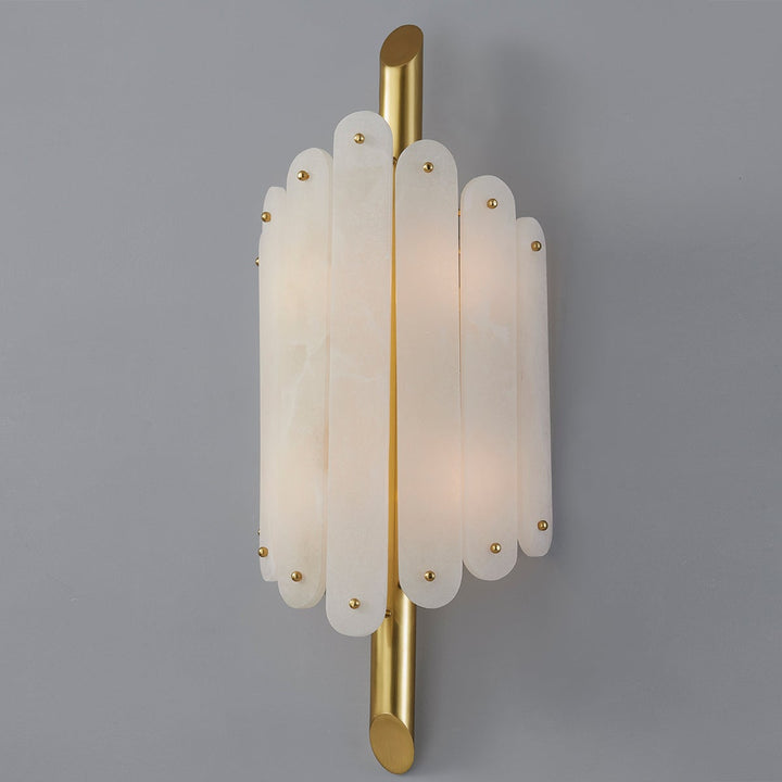 Selene Wall Sconce - Vintage Polished Brass 4 Lights