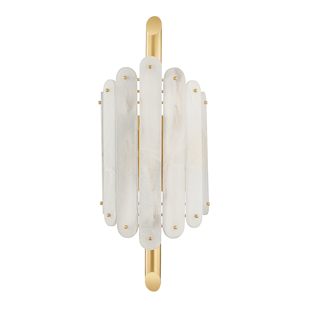 Selene Wall Sconce - Vintage Polished Brass 4 Lights