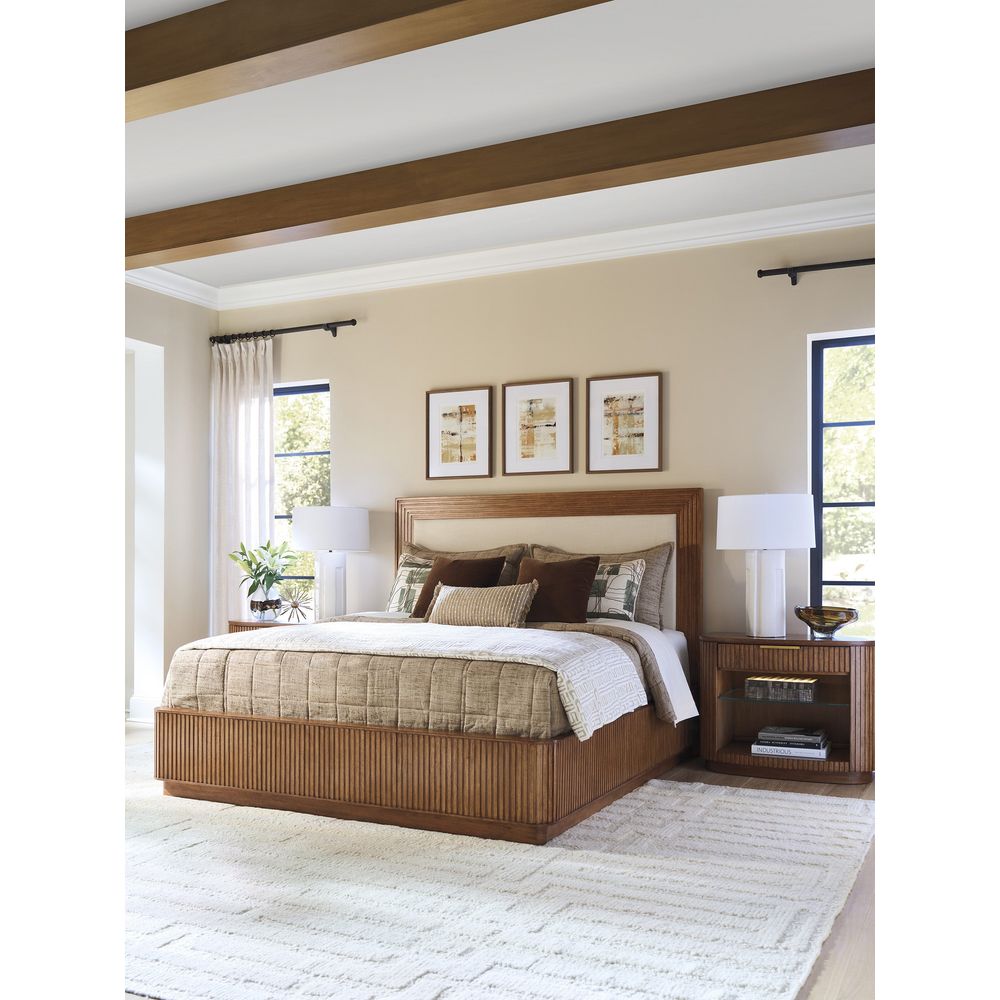 Beds Pendry Upholstered Panel Bed 6/6 King