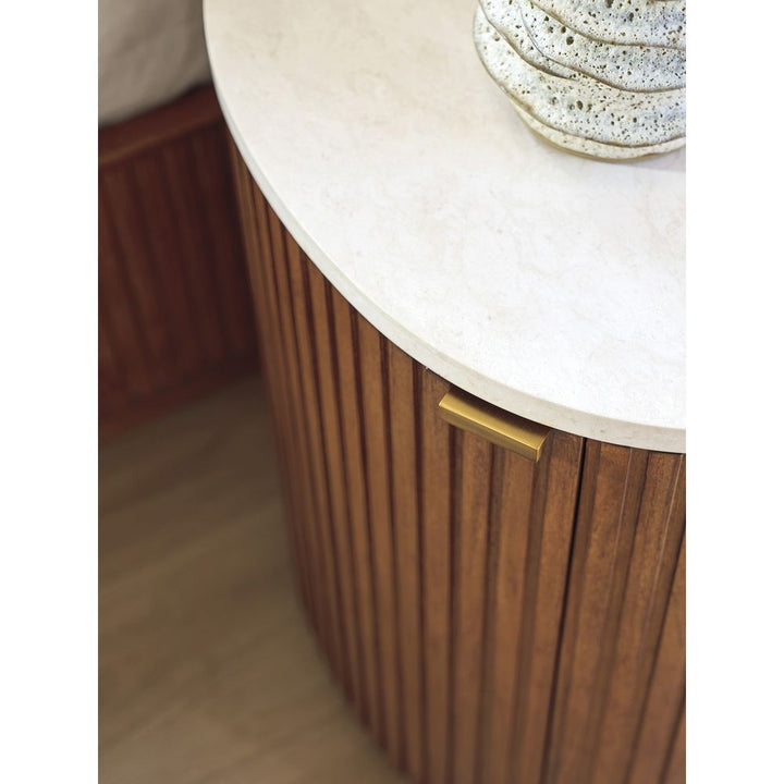 Nightstands Aviara Demilune Nightstand