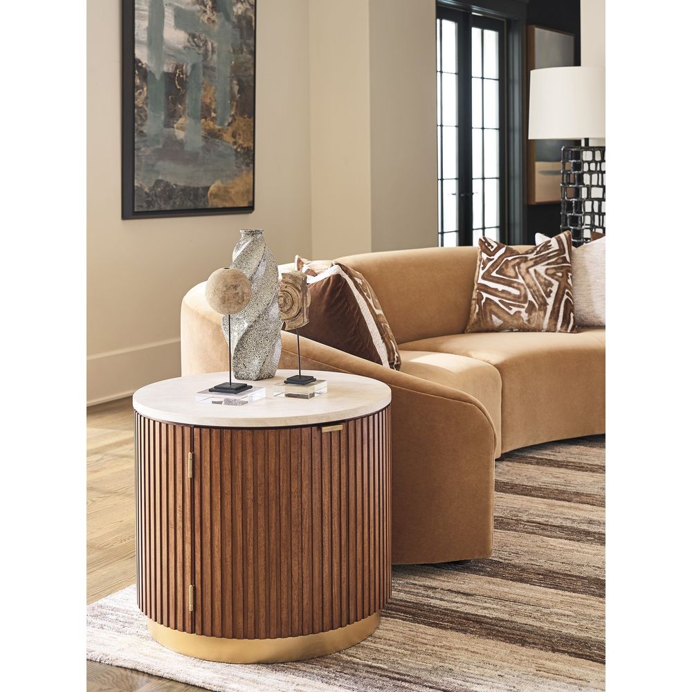 Side Tables Avenida Round End Table