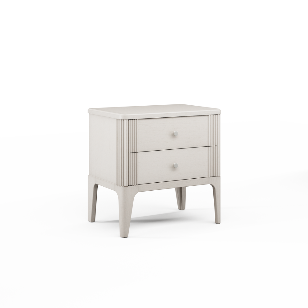 Nightstands Marcella Nighstand Square-White
