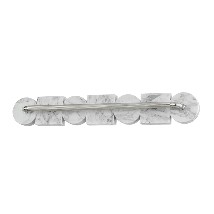 Sena Wall Sconce - Burnished Nickel 5in Width 23.25in Height