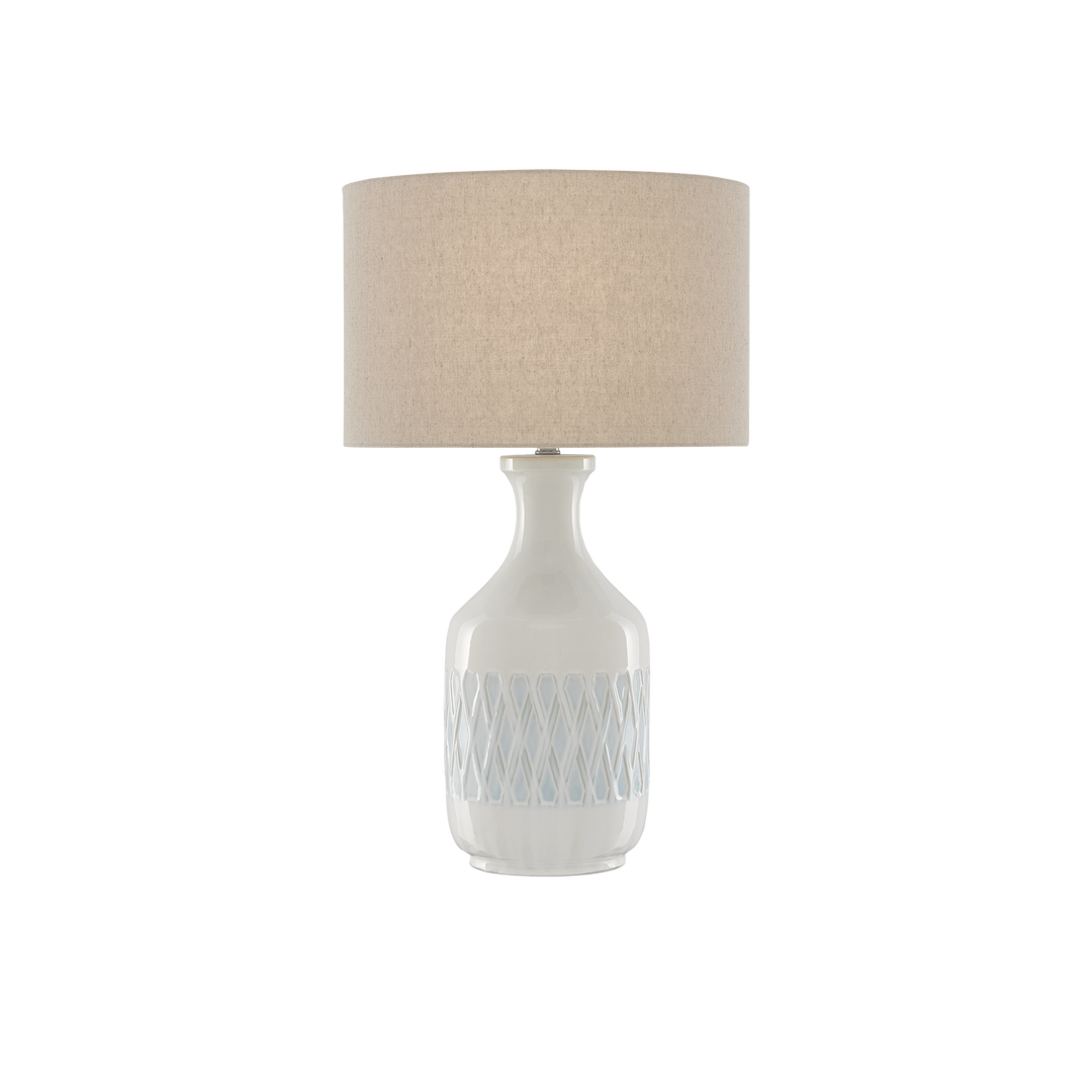 Samba White Table Lamp