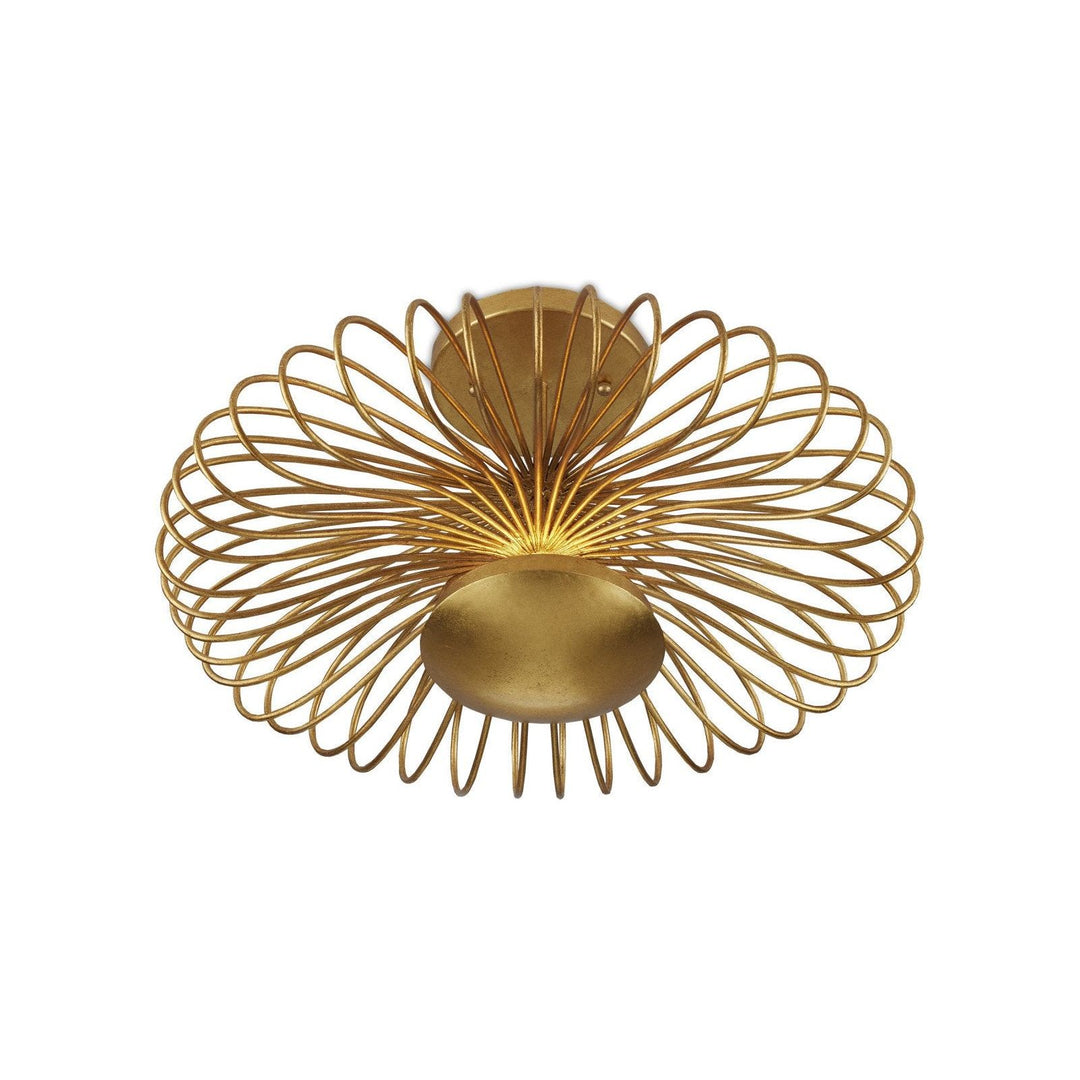 Sheereen Gold Semi-Flush Mount