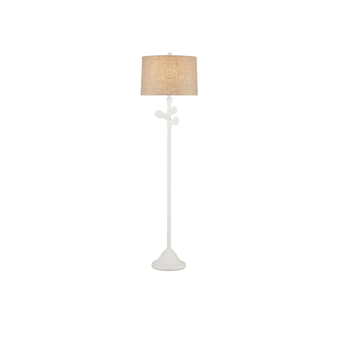 Charny White Floor Lamp