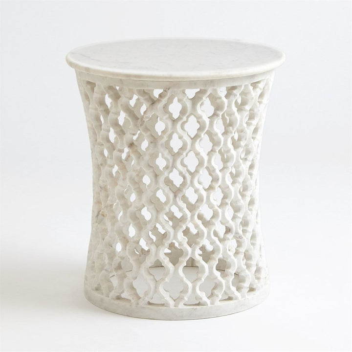 Side Tables Marble Arabesque Side Table