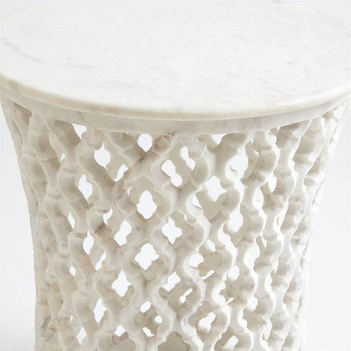 Side Tables Marble Arabesque Side Table
