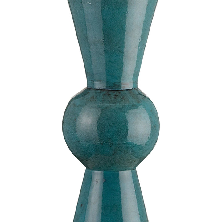 Upbeat Teal Table Lamp