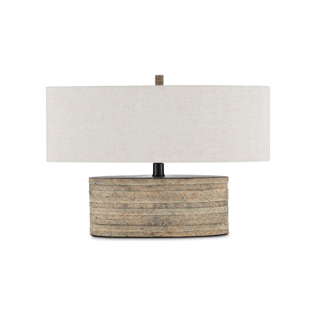 Innkeeper Rustic Oval Table Lamp