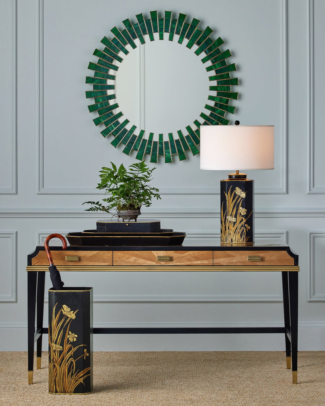 Table Lamps Glasshouse Tole Table Lamp