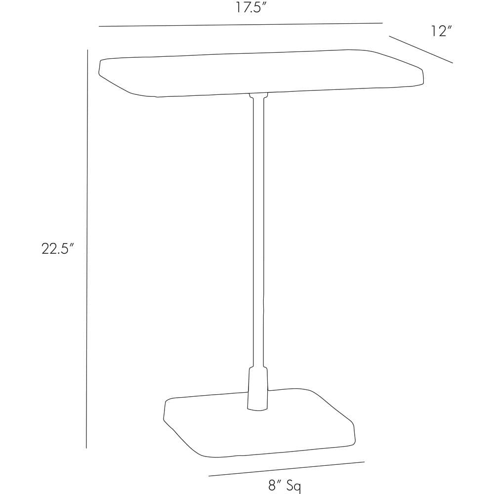 Calla Rectangle Accent Table