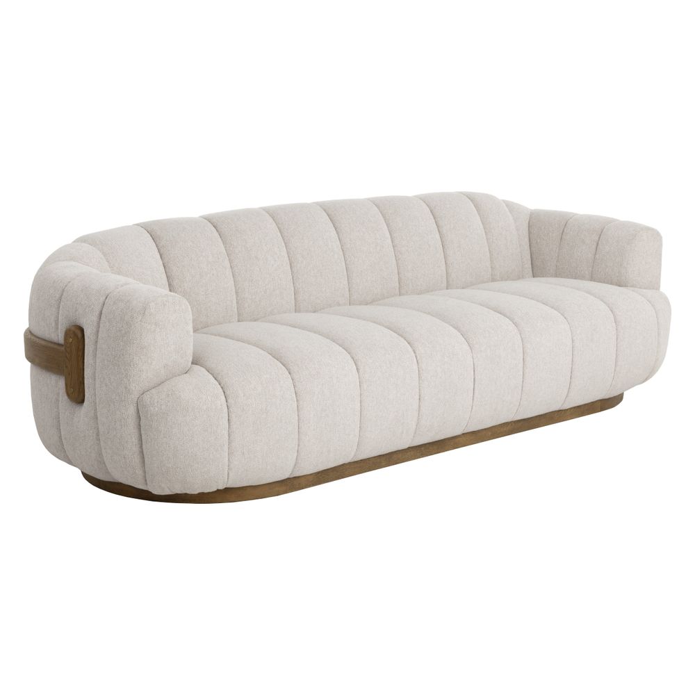 Sofas Tadeo Sofa - Warm Brown - Dove Cream
