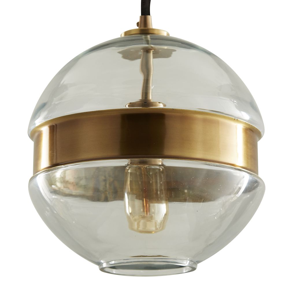 Pendants Hammer Round Pendant - Gold