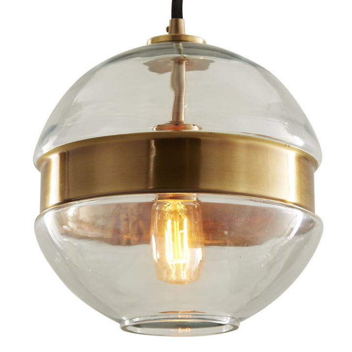 Pendants Hammer Round Pendant - Gold
