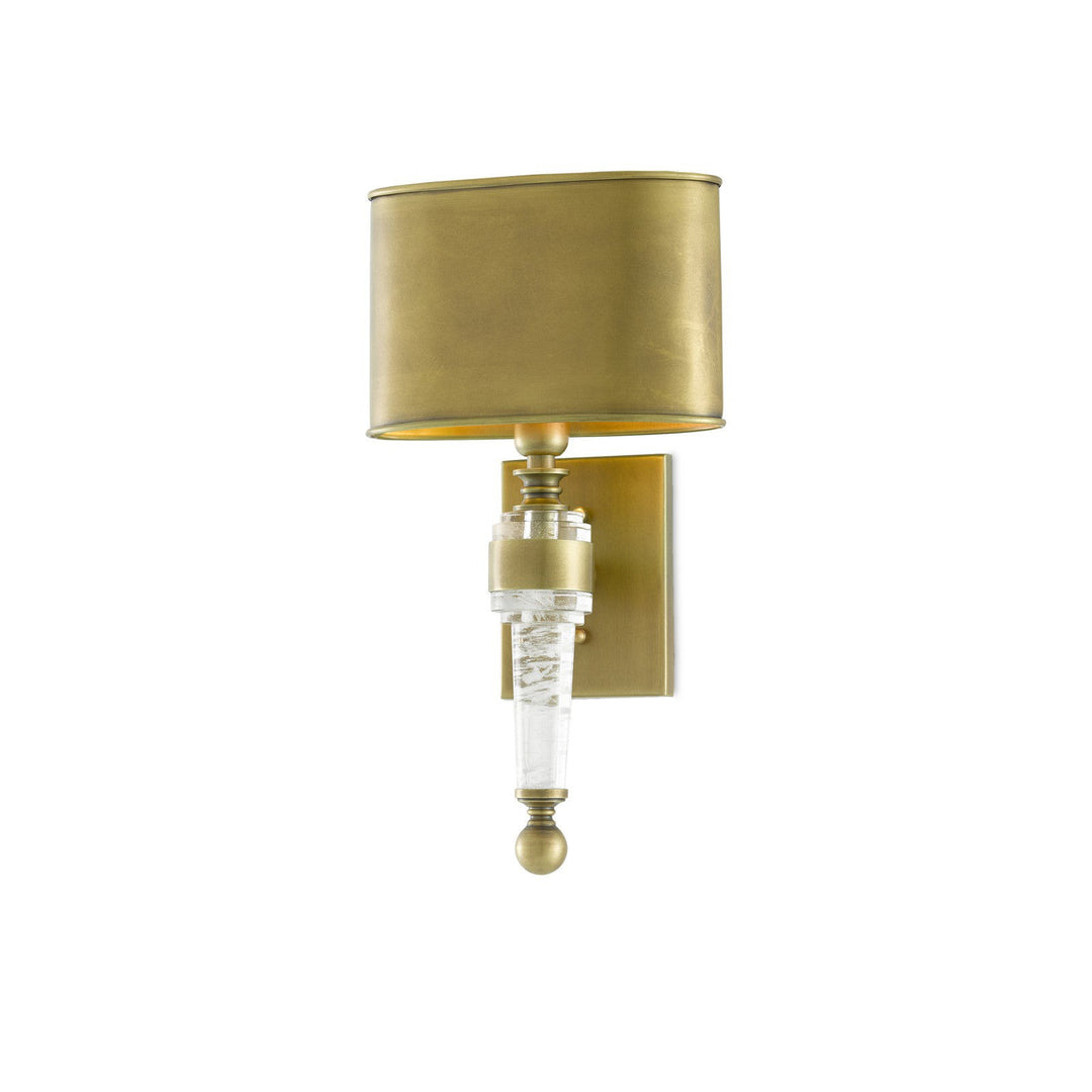 Lindau Brass Wall Sconce