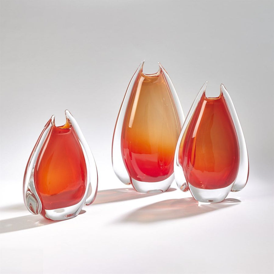 Vases Fin Vase-Cinnabar-Sm