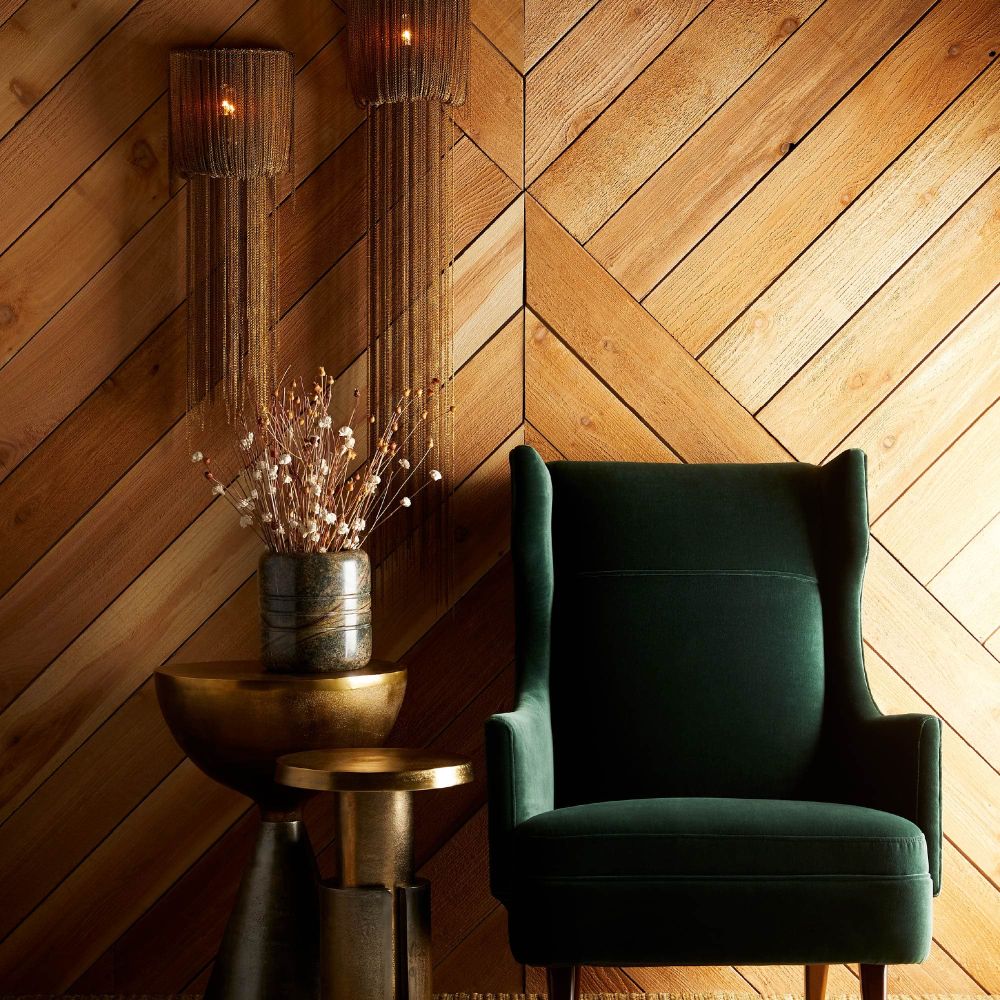 Wall Lighting Brassik Small Sconce - Brown
