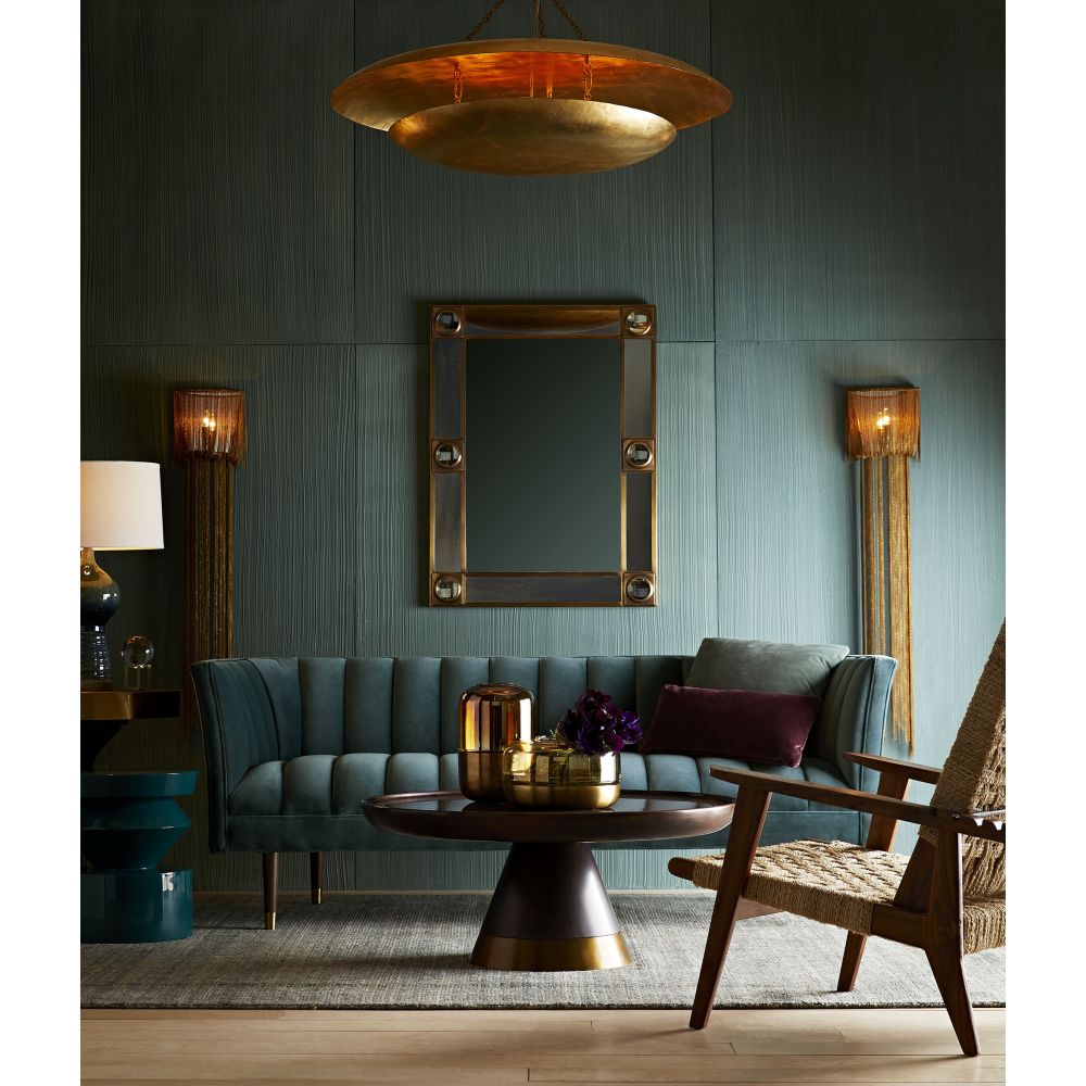 Wall Lighting Brassik Large Sconce - Brown