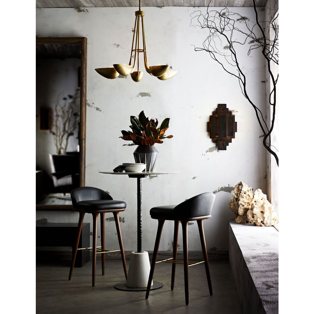 Wall Lighting Crowe Sconce - Black