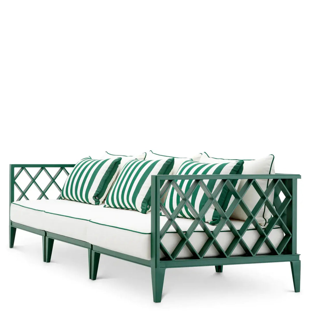 Outdoor Sofa Ocean Club L Green Blaise Off-White Florent Green - image 4