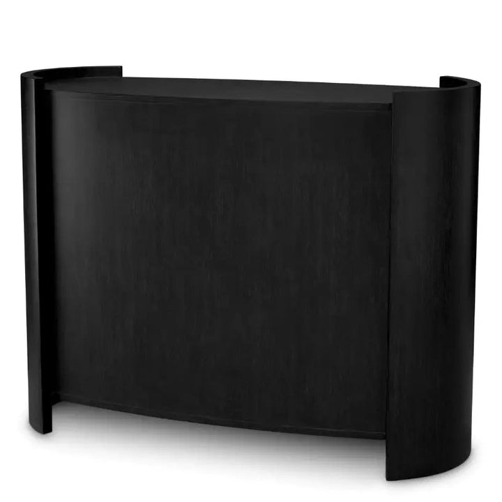 Drawer Dresser Splendora Charcoal Grey Oak Veneer Bronze Finish - image 4