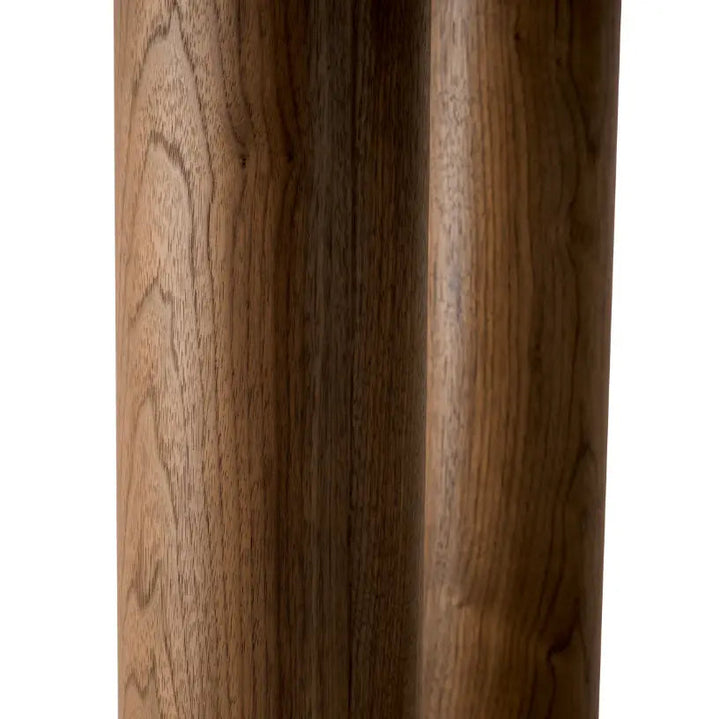 Dining Table Presedio Walnut Veneer Biano Lilac Marble - image 4