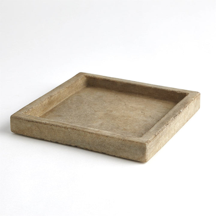 Marble Tray-Antiqued White