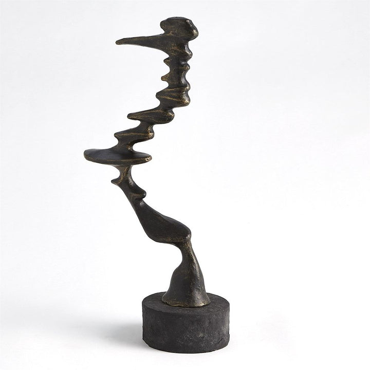 Decorative Objects Wind Blown Sculpture-Bronze-Sm