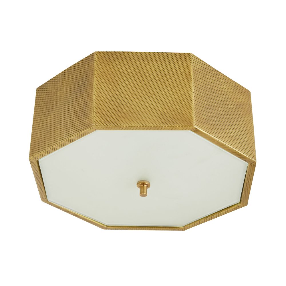 Flush Mounts Savanna Semi-Flush Mount - Gold