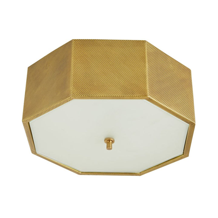 Flush Mounts Savanna Semi-Flush Mount - Gold