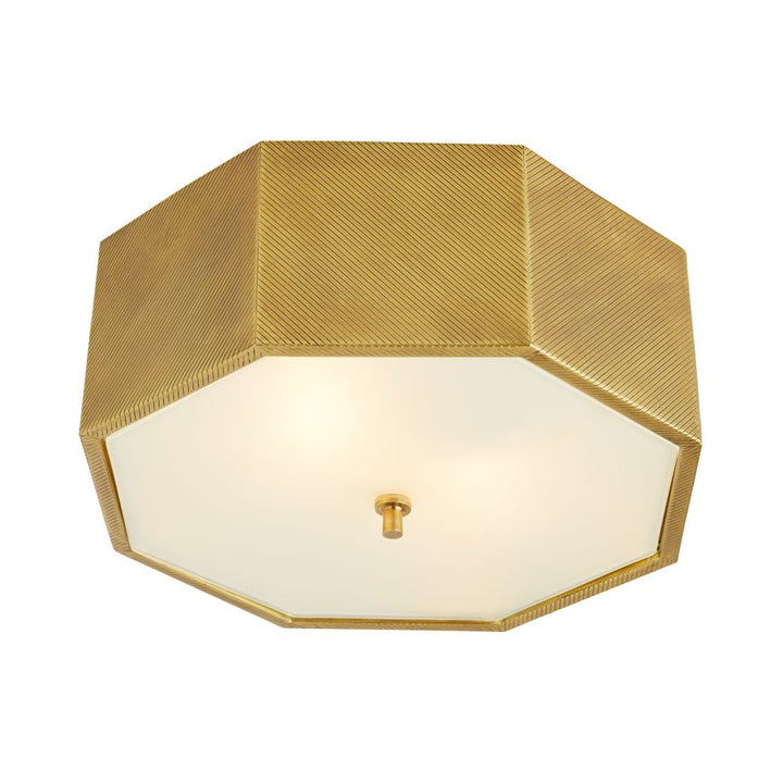 Savanna Semi-Flush Mount - Gold