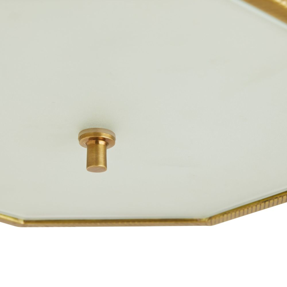 Savanna Semi-Flush Mount - Gold