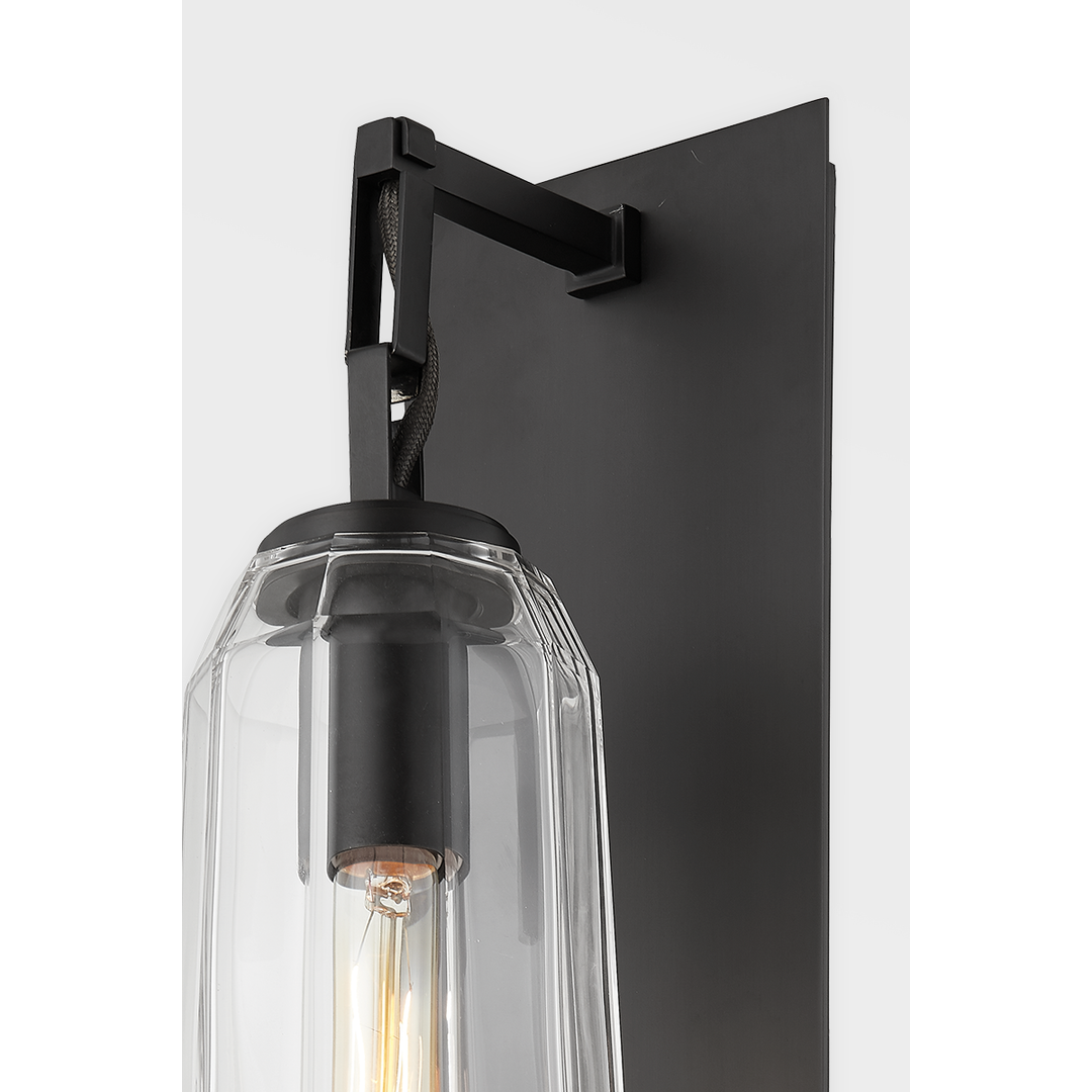 Copenhagen Wall Sconce - Black Brass 5.5in