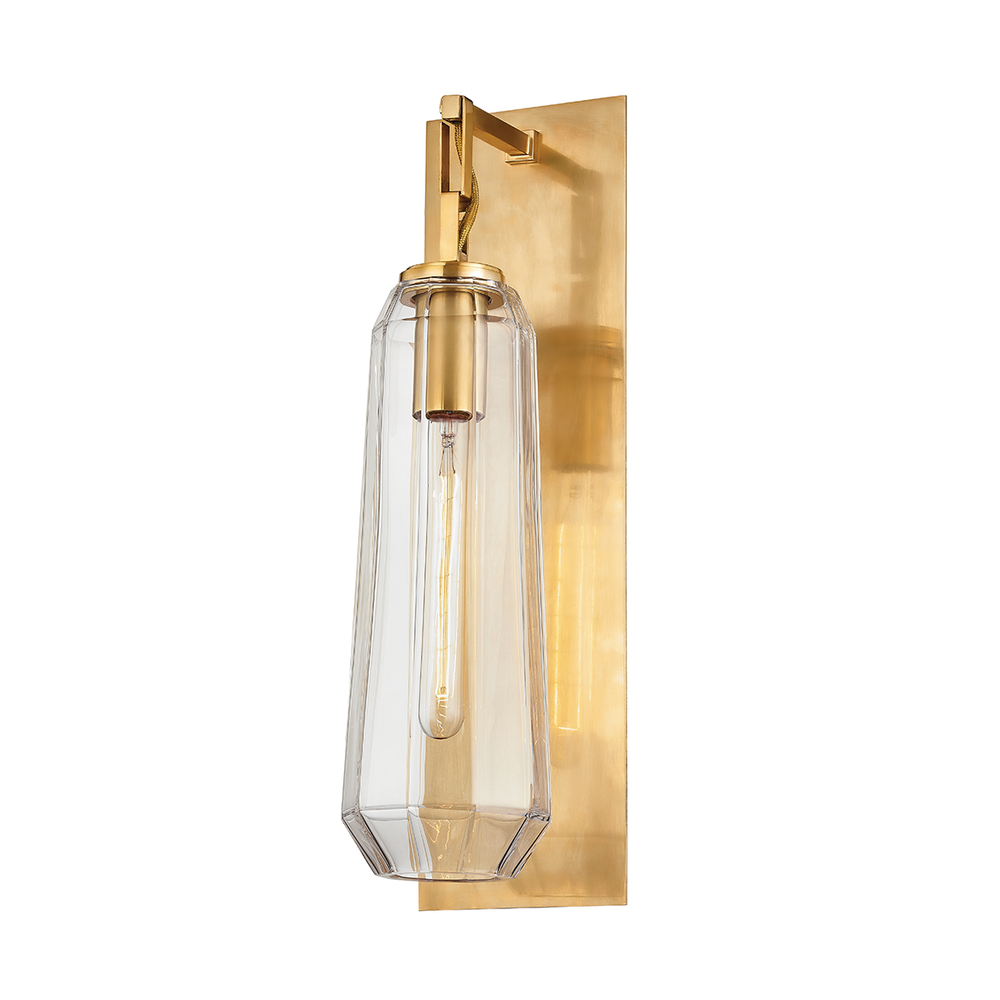 Wall Lighting Copenhagen Wall Sconce - Vintage Brass 5.5in