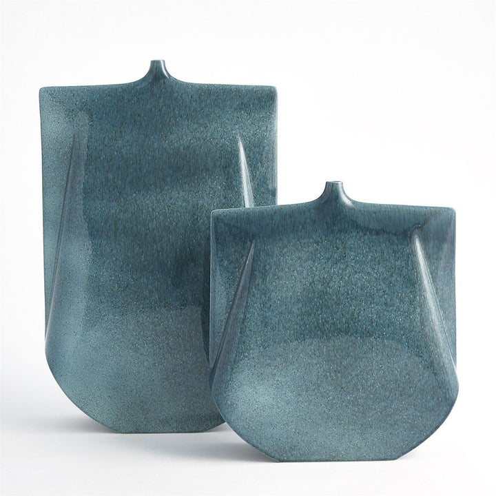 Vases Kimono Vase-Teal-Tall