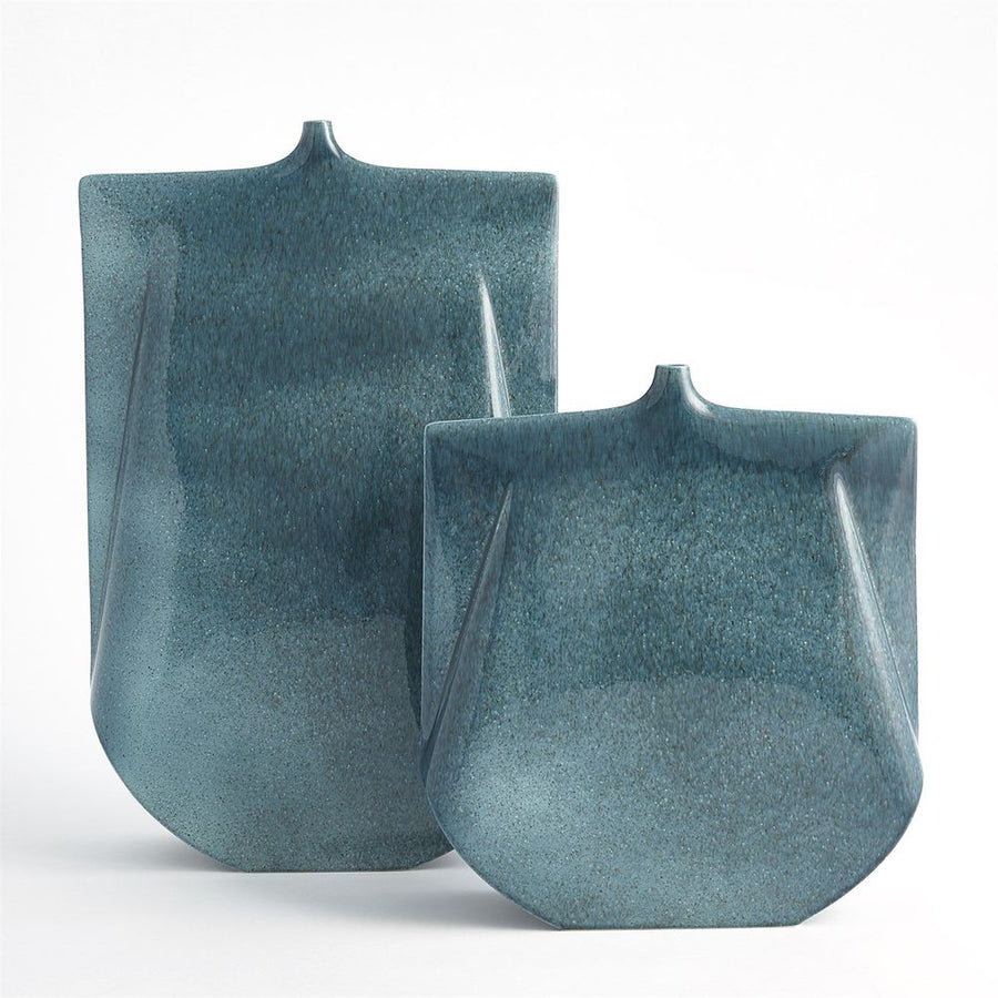 Vases Kimono Vase-Teal-Tall