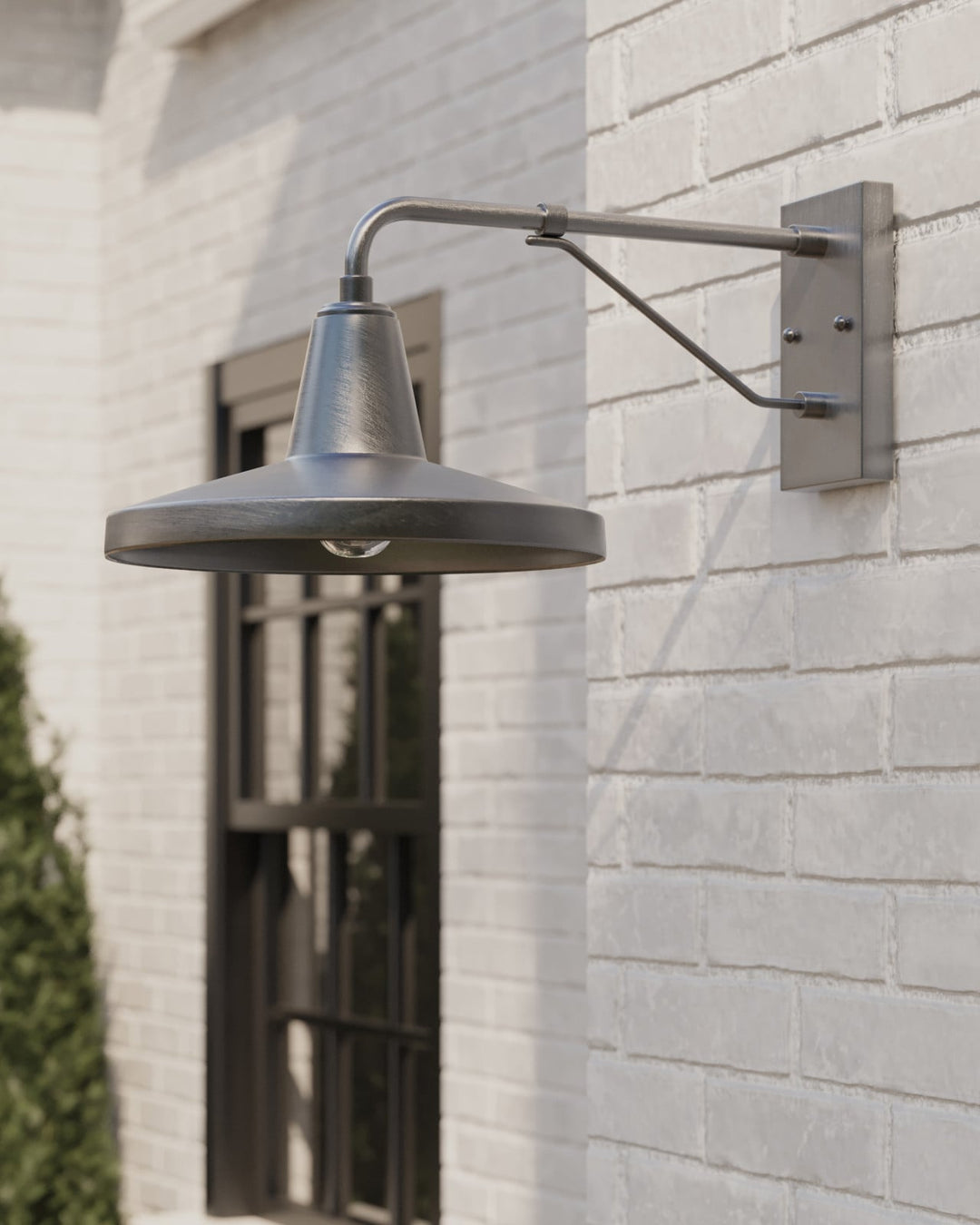 Outdoor Wall Sconces Mariner Silver Outdoor Wall Sconce