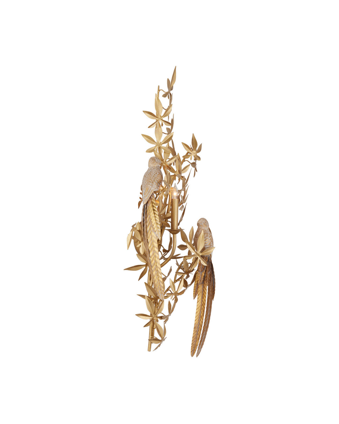 Aviary Gold Wall Sconce